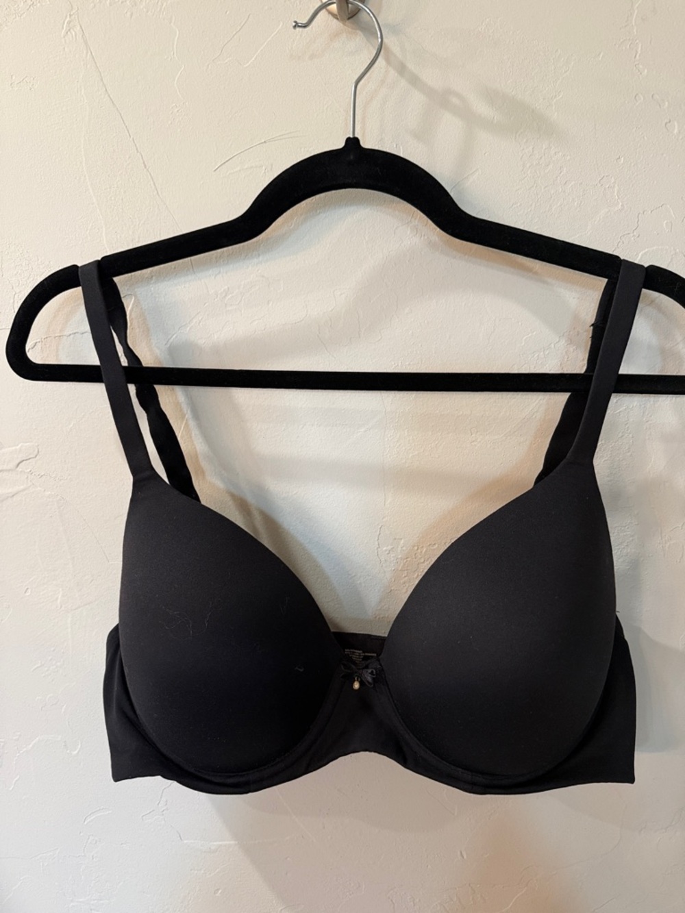 Soma Black Embraceable Perfect Coverage Bra Size 36D